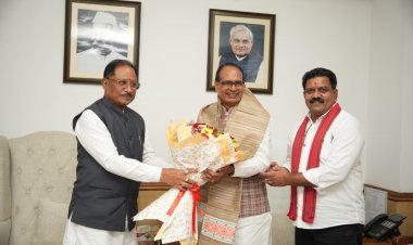 दिल्ली में केंद्रीय मंत्री शिवराज सिंह चौहान से मिले छत्तीसगढ़ के मुख्यमंत्री विष्णु देव साय
