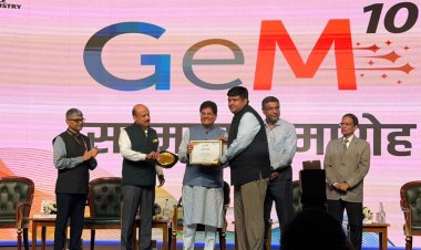छत्तीसगढ़ को ‘GeM सस्टेनेबल प्रोक्योरमेंट अवार्ड’, शासकीय खरीदी दोगुनी होकर ₹3,935 करोड़ पहुंची