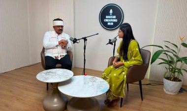 बस्तर क्रिएटर हब स्टूडियो का उप मुख्यमंत्री श्री विजय शर्मा ने किया शुभारंभ