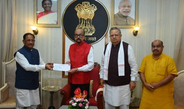 मुख्यमंत्री श्री विष्णु देव साय ने राज्यपाल श्री रमेन डेका से की सौजन्य भेंट
