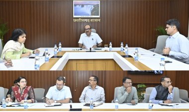 रायपुर: उपराष्ट्रपति के 2 सितंबर के प्रस्तावित छत्तीसगढ़ प्रवास की तैयारियों की मुख्य सचिव ने की समीक्षा