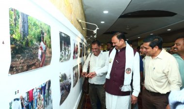 रायपुर: स्वास्थ्य मंत्री ने किया ‘दृश्य संवाद 2026’ का शुभारंभ, तस्वीरों में दिखा छत्तीसगढ़