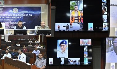 बाढ़ आपदा से निपटने सभी 33 जिलों में मॉक ड्रिल
