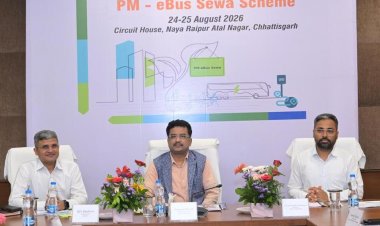 नगरीय प्रशासन विभाग के प्रमुख सचिव श्री सोनमणि बोरा एवं केन्द्रीय आवासन और शहरी कार्य मंत्रालय के निदेशक श्री भानु प्रताप सिंह भदौरिया ने तैयारियों की समीक्षा की