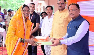 मुख्यमंत्री ने जशपुर एक्सप्रेस योजना का किया शुभारंभ 