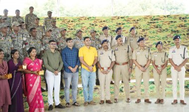 हिंसा छोड़ मुख्यधारा में लौटीं बहनों ने DRG जवानों की कलाई पर बांधी राखी, दिया शांति और विश्वास का संदेश