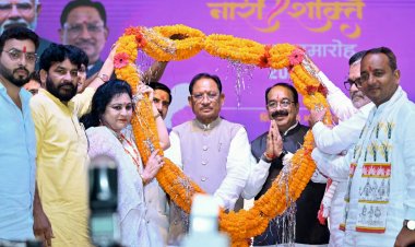 रायपुर : नारी के सम्मान, सुरक्षा और स्वावलंबन से ही बनेगा समृद्ध छत्तीसगढ़ : मुख्यमंत्री श्री विष्णु देव साय  