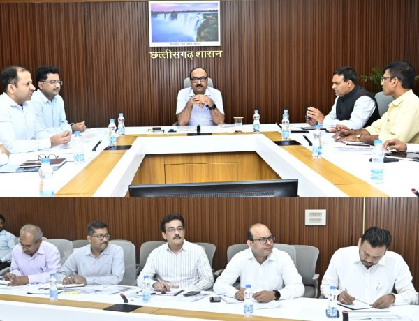 सरगुजा और बस्तर संभाग में डेयरी विकास को मिलेगी नई गतिन,मुख्य सचिव की अध्यक्षता में बैठक संपन्न