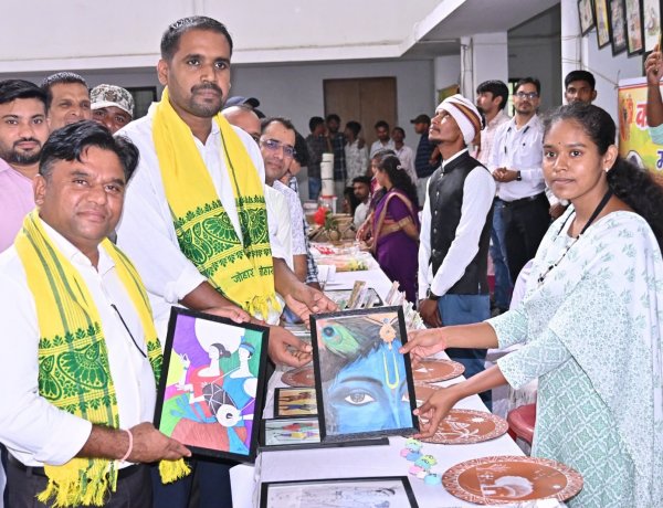 जनजातीय कारीगरों के हुनर को मिलेगा व्यापक बाजार, 20 कलाकारों एवं कारीगरों ने लगाए स्टॉल