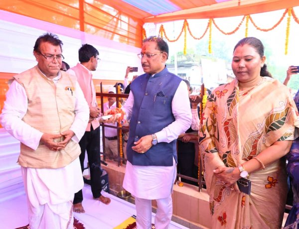मुख्यमंत्री श्री साय ने ग्राम केरसई में महतारी सदन का लोकार्पण कर महिलाओं को किया समर्पित