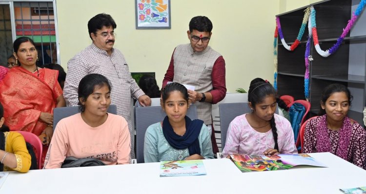 गांव और शहर के युवाओं के बीच अवसरों की दूरी मिटाएगी ई-लाइब्रेरी-मंत्री श्री टंक राम वर्मा