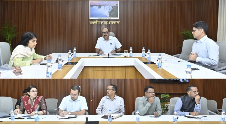 रायपुर: उपराष्ट्रपति के 2 सितंबर के प्रस्तावित छत्तीसगढ़ प्रवास की तैयारियों की मुख्य सचिव ने की समीक्षा