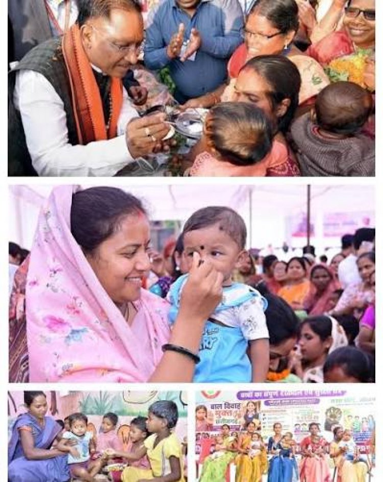 रायपुर : विशेष लेख : शिशु संरक्षण माह: स्वस्थ बचपन और सुरक्षित भविष्य का आधार