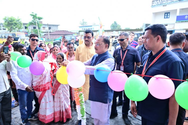 मुख्यमंत्री ने केरसई के नवनिर्मित सांस्कृतिक रंगमंच का किया लोकार्पण