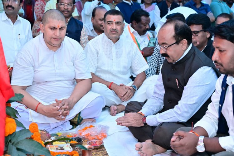 उप मुख्यमंत्री श्री अरूण साव ने 93 करोड़ के विभिन्न विकास कार्यों का किया भूमिपूजन 
