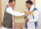 मुख्यमंत्री श्री विष्णु देव साय ने ओडिशा के मुख्यमंत्री श्री मोहन चरण माझी से की सौजन्य भेंट
