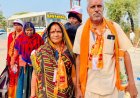 कबीरधाम के दंपती ने विशेष ट्रेन से पहुंचकर किए रामलला और बाबा विश्वनाथ के दर्शन