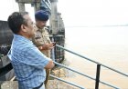 कलेक्टर-एसपी ने शिवरीनारायण पहुंचकर बैराज, पुल और प्रभावित क्षेत्रों का किया निरीक्षण