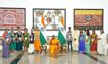 राष्ट्रपति भवन में छत्तीसगढ़ की प्रतिभा और समृद्ध लोक संस्कृति की छोड़ी अमिट छाप, विद्यार्थियों ने मुख्यमंत्री के साथ साझा किए यादगार अनुभव