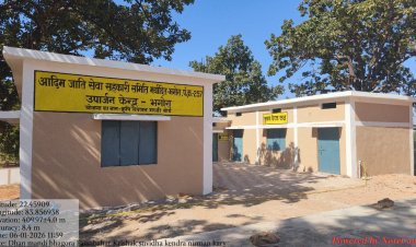 भगोरा धान खरीदी केंद्र में विकसित हुईं किसान हितैषी सुविधाएं