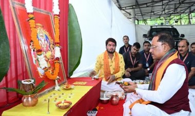 सृजन, कौशल और श्रम के सम्मान का संदेश देती है भगवान विश्वकर्मा की आराधना : मुख्यमंत्री श्री विष्णु देव साय
