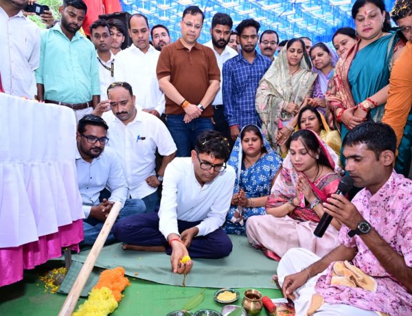 रायगढ़: कोड़ातराई में 1.21 करोड़ की लागत से बनेगा पीएम श्री स्कूल भवन, वित्त मंत्री ओ.पी. चौधरी ने किया भूमिपूजन