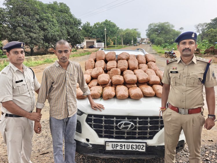 ऑपरेशन आघात के तहत बागबहार पुलिस की बड़ी कार्रवाई, उड़ीसा से उत्तर प्रदेश गांजा ले जाने की थी तैयारी
