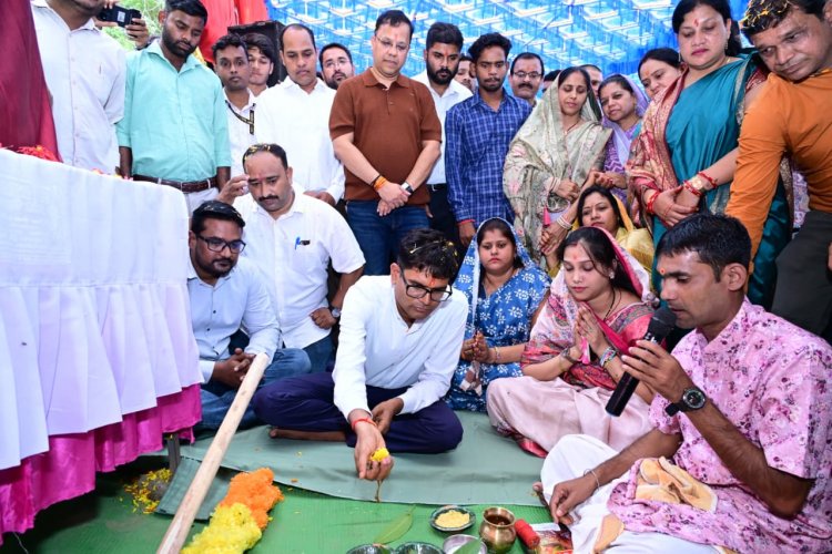 रायगढ़: कोड़ातराई में 1.21 करोड़ की लागत से बनेगा पीएम श्री स्कूल भवन, वित्त मंत्री ओ.पी. चौधरी ने किया भूमिपूजन