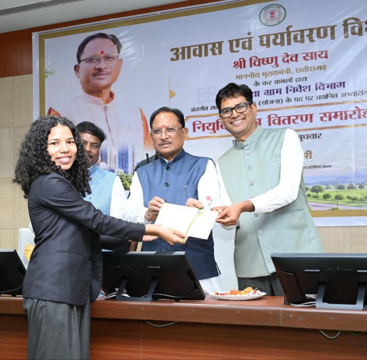 भविष्य के छत्तीसगढ़ के शहरों को आकार देने की जिम्मेदारी युवा टाउन प्लानर्स के कंधों पर : मुख्यमंत्री विष्णुदेव साय