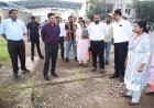 प्रमुख सचिव श्री सोनमणि बोरा ने एसटीपी प्लांट और पीएमई-बस डिपो का किया अवलोकन