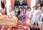मुख्यमंत्री ने मां दुर्गा की आराधना कर प्रदेशवासियों की सुख-समृद्धि और खुशहाली की कामना की