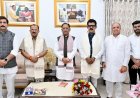 मुख्यमंत्री श्री विष्णु देव साय से राजस्थान विधानसभा अध्यक्ष श्री वासुदेव देवनानी ने की सौजन्य भेंट