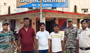 ऑपरेशन शंखनाद: जशपुर पुलिस की बड़ी कार्रवाई, 9 गौवंश तस्करों के चंगुल से मुक्त