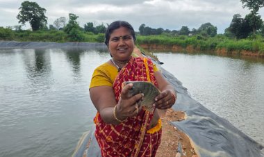 घुनघुट्टा जलाशय से 381 मछुआरों को आजीविका का सहारा, प्रधानमंत्री मत्स्य संपदा योजना से मिल रहा आर्थिक सहयोग