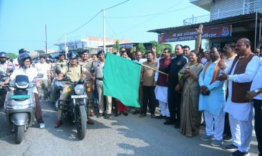 सड़क सुरक्षा का संदेश लेकर सूरजपुर में दौड़े 800 प्रतिभागी