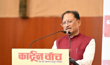 कार्टून समाज को जागरूक करने के साथ सोचने और आत्ममंथन के लिए करता है प्रेरित : मुख्यमंत्री श्री विष्णु देव साय