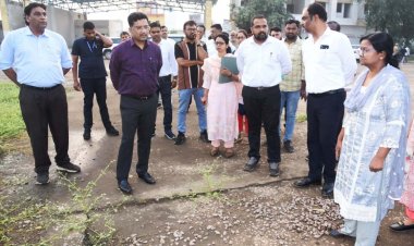 प्रमुख सचिव श्री सोनमणि बोरा ने एसटीपी प्लांट और पीएमई-बस डिपो का किया अवलोकन