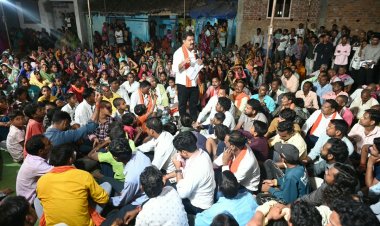 मड़मड़ा में 47.15 लाख रुपए की लागत से बनने वाले गौरव पथ का किया भूमिपूजन