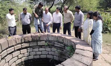आयुक्त श्री तारन प्रकाश सिन्हा ने बेमेतरा जिले में वीबी-जी राम जी योजना के कार्यों का किया सघन निरीक्षण