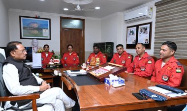 मुख्यमंत्री श्री साय ने सारंग टीम का किया आत्मीय स्वागत, कहा - युवाओं में देशभक्ति और राष्ट्रसेवा का संकल्प मजबूत करेगा यह आयोजन
