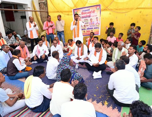 डिप्टी CM ने ग्राम  लोहझरी के विकास के लिए 20.20 लाख रुपए की घोषणा की