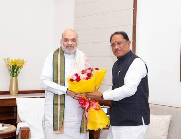 चक्रवात ‘अर्नब’ को लेकर केंद्रीय गृह मंत्री श्री अमित शाह ने मुख्यमंत्री श्री विष्णु देव साय से की चर्चा, प्रदेश की स्थिति की ली जानकारी