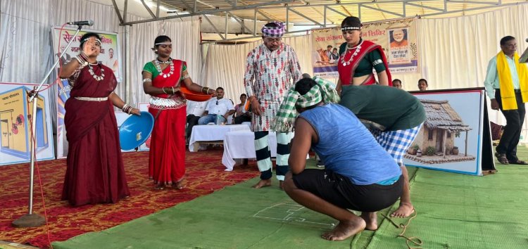ओरछा के 'सेवा संकल्प शिविर' में उमड़े ग्रामीण