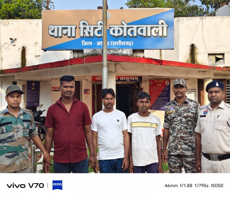 ऑपरेशन शंखनाद: जशपुर पुलिस की बड़ी कार्रवाई, 9 गौवंश तस्करों के चंगुल से मुक्त