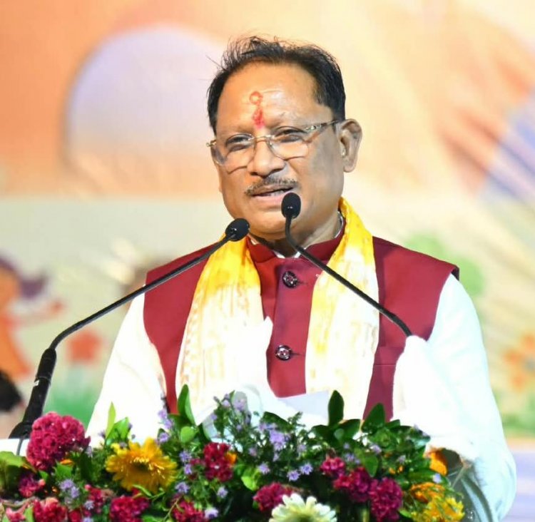 आवास, किसान कल्याण, महिला सशक्तीकरण, बुनियादी ढांचे और नक्सल उन्मूलन सहित छत्तीसगढ़ में हुए विकास कार्यों का उल्लेख;