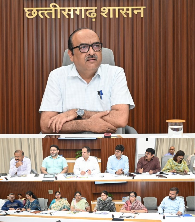 मुख्य सचिव की अध्यक्षता में मिलेट फसलों के उपार्जन, उत्पादन एवं उपयोग के संबंध में बैठक सम्पन्न