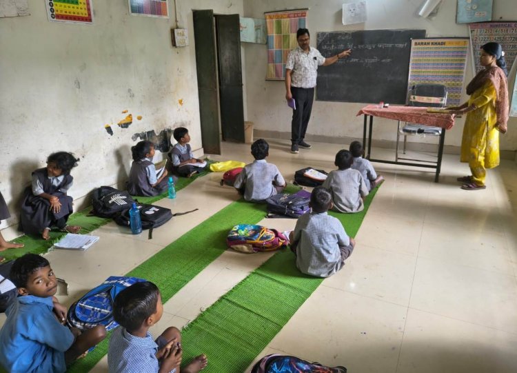 सूरजपुर जिले की प्राथमिक शालाओं में बच्चों के पठन, पाठन लेखन और अभिव्यक्ति कौशल को विकसित करने की अभिनव पहल
