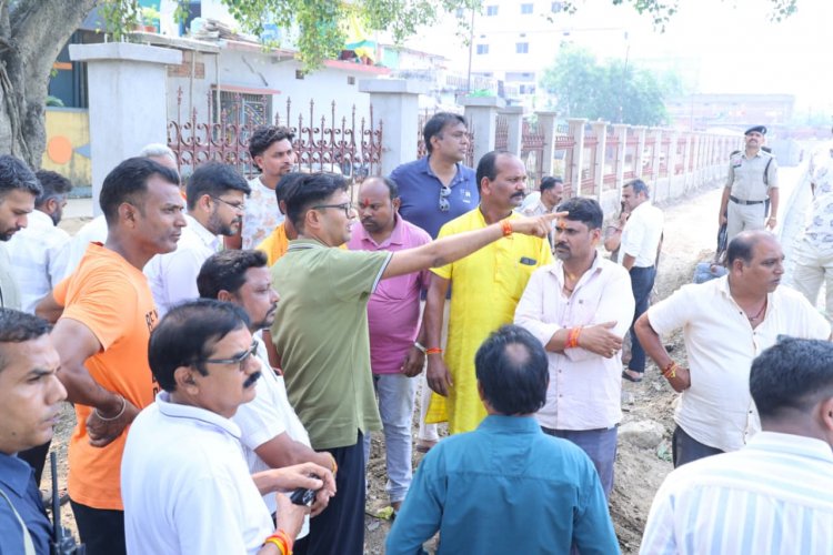 वित्त मंत्री ने कैनाल लिंक रोड, बोइरदादर स्टेडियम, मरीन ड्राइव, तालाबों के सौंदर्यीकरण और ऑक्सीजोन का किया निरीक्षण