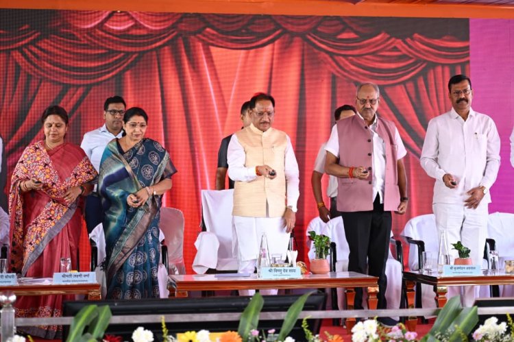 प्रधानमंत्री श्री नरेंद्र मोदी के नेतृत्व में छत्तीसगढ़ में रेल विकास को मिली अभूतपूर्व गति : मुख्यमंत्री श्री साय