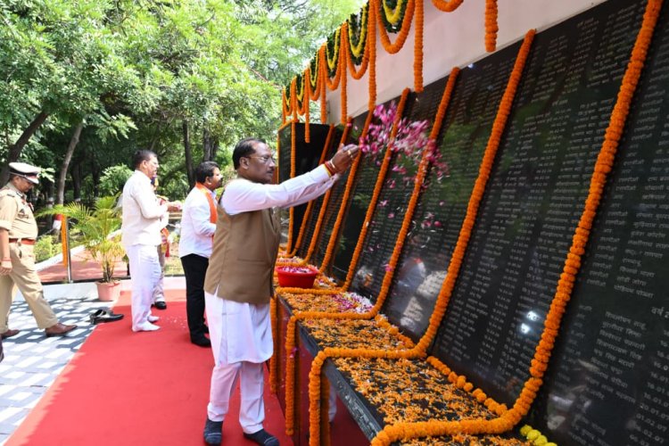 वीर जवानों के अदम्य साहस और सर्वोच्च बलिदान से छत्तीसगढ़ में शांति और सुरक्षा का नया अध्याय : मुख्यमंत्री श्री विष्णु देव साय